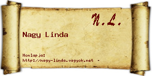Nagy Linda névjegykártya